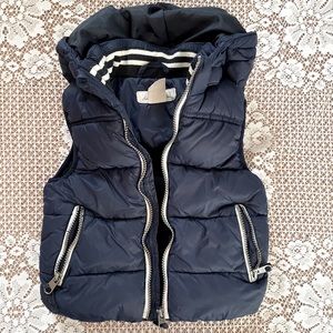 H&M L.O.G.G Navy Vest